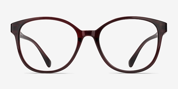 The Beat Burgundy Plastic Eyeglass Frames