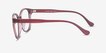 The Beat Burgundy PlasticEyeglass Frames from EyeBuyDirect, Side View