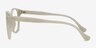 The Beat White PlasticEyeglass Frames from EyeBuyDirect, Side View