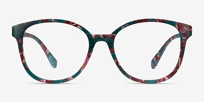 The Beat Floral Plastic Eyeglass Frames from EyeBuyDirect
