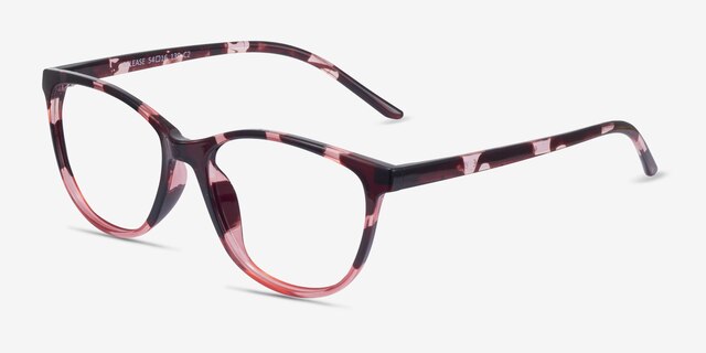 Release Fleuries PlastiqueMontures de lunettes de vue d'EyeBuyDirect, Vue d'Angle