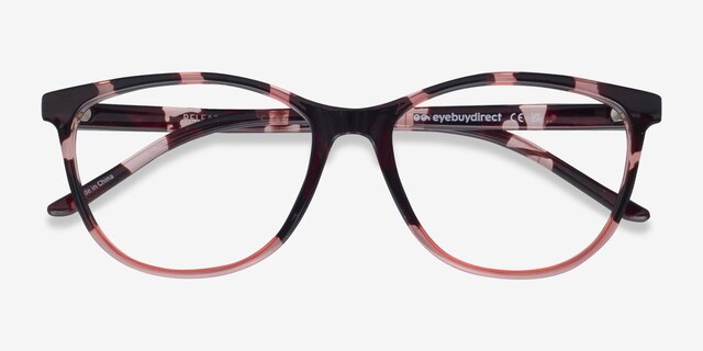 Release Fleuries PlastiqueMontures de lunettes de vue d'EyeBuyDirect, Vue Rapprochée