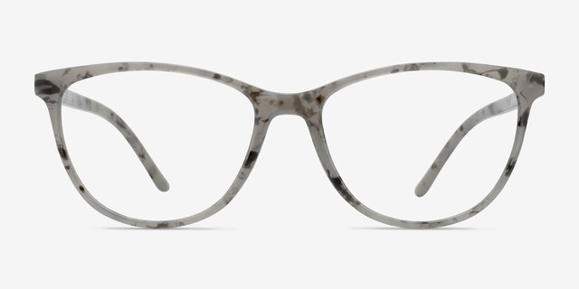 Release Speckled Gray PlasticEyeglass Frames from EyeBuyDirect, Front View
