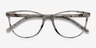 Release Speckled Gray PlasticEyeglass Frames from EyeBuyDirect, Closed View