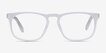 Rhode Island Matte Clear AcetateEyeglass Frames from EyeBuyDirect, Front View