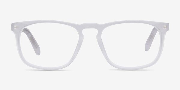 Rhode Island Matte Clear Acétate Montures de lunettes de vue
