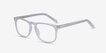 Rhode Island Matte Clear AcetateEyeglass Frames from EyeBuyDirect, Angle View