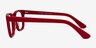 Blizzard Raspberry AcetateEyeglass Frames from EyeBuyDirect, Side View