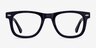 Blizzard Navy AcetateEyeglass Frames from EyeBuyDirect, Front View