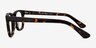 Blizzard Dark Tortoise AcetateEyeglass Frames from EyeBuyDirect, Side View