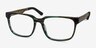 Belmont Coffee AcetateEyeglass Frames from EyeBuyDirect, Angle View
