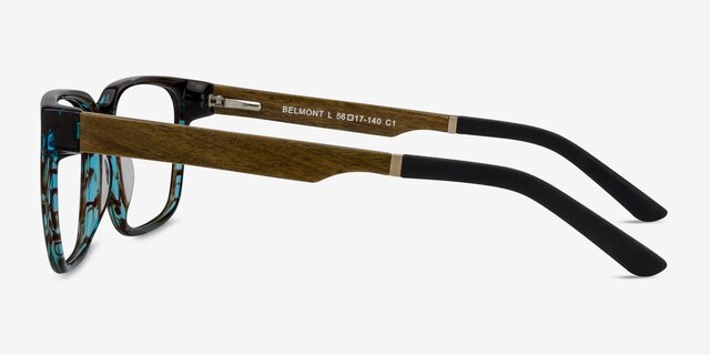 Belmont Coffee AcetateEyeglass Frames from EyeBuyDirect, Side View