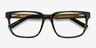Belmont Coffee AcetateEyeglass Frames from EyeBuyDirect, Closed View