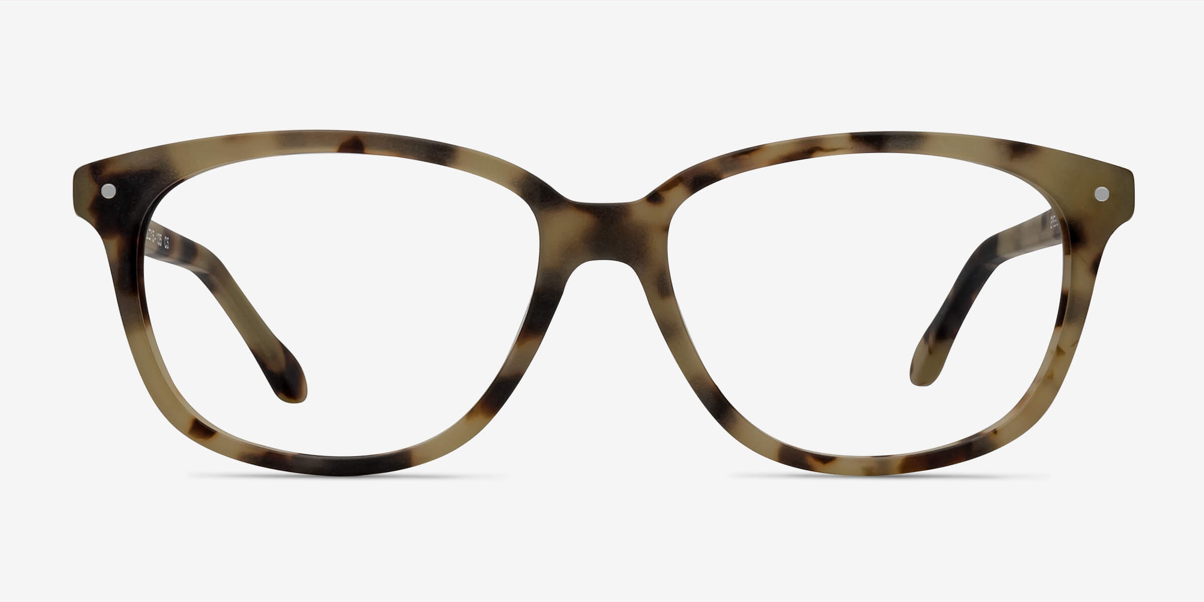 Escape Rectangle Matte Tortoise Full Rim Eyeglasses Eyebuydirect