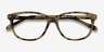 Escape Matte Tortoise AcétateMontures de lunettes de vue d'EyeBuyDirect, Vue Rapprochée