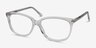 Escape Clear AcetateEyeglass Frames from EyeBuyDirect, Angle View