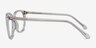 Escape Clear AcetateEyeglass Frames from EyeBuyDirect, Side View