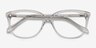 Escape Clear AcetateEyeglass Frames from EyeBuyDirect, Closed View