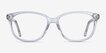 Escape Clear AcetateEyeglass Frames from EyeBuyDirect, Front View