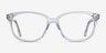 Escape Clear AcetateEyeglass Frames from EyeBuyDirect, Front View