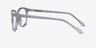 Escape Clear AcetateEyeglass Frames from EyeBuyDirect, Side View