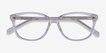 Escape Clear AcetateEyeglass Frames from EyeBuyDirect, Closed View
