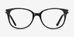 Jasmine Gray Floral AcetateEyeglass Frames from EyeBuyDirect, Front View