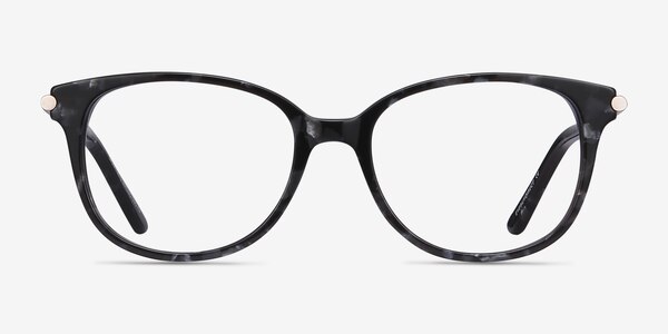 Jasmine Gray Floral Acétate Montures de lunettes de vue