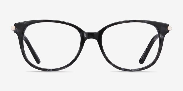 Jasmine Gray Floral AcetateEyeglass Frames from EyeBuyDirect, Front View