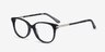 Jasmine Gray Floral AcetateEyeglass Frames from EyeBuyDirect, Angle View