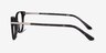 Jasmine Gray Floral AcetateEyeglass Frames from EyeBuyDirect, Side View