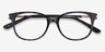 Jasmine Gray Floral AcetateEyeglass Frames from EyeBuyDirect, Closed View
