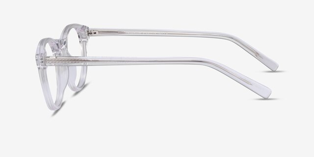 Primrose Clear AcetateEyeglass Frames from EyeBuyDirect, Side View