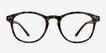 Instant Crush Leopard PlasticEyeglass Frames from EyeBuyDirect, Front View