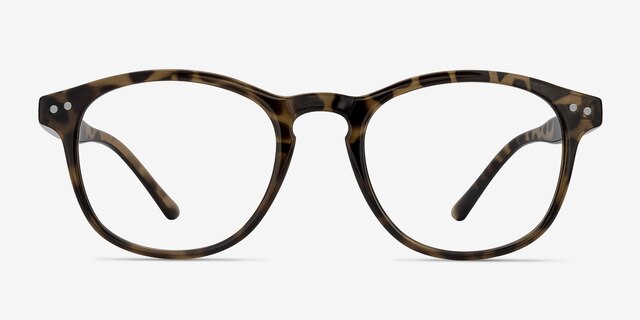 Instant Crush Leopard PlasticEyeglass Frames from EyeBuyDirect, Front View