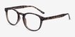 Instant Crush Leopard PlasticEyeglass Frames from EyeBuyDirect, Angle View