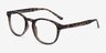 Instant Crush Leopard PlasticEyeglass Frames from EyeBuyDirect, Angle View