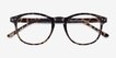 Instant Crush Leopard PlasticEyeglass Frames from EyeBuyDirect, Closed View