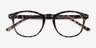 Instant Crush Leopard PlasticEyeglass Frames from EyeBuyDirect, Closed View