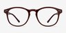 Instant Crush Red PlasticEyeglass Frames from EyeBuyDirect, Front View