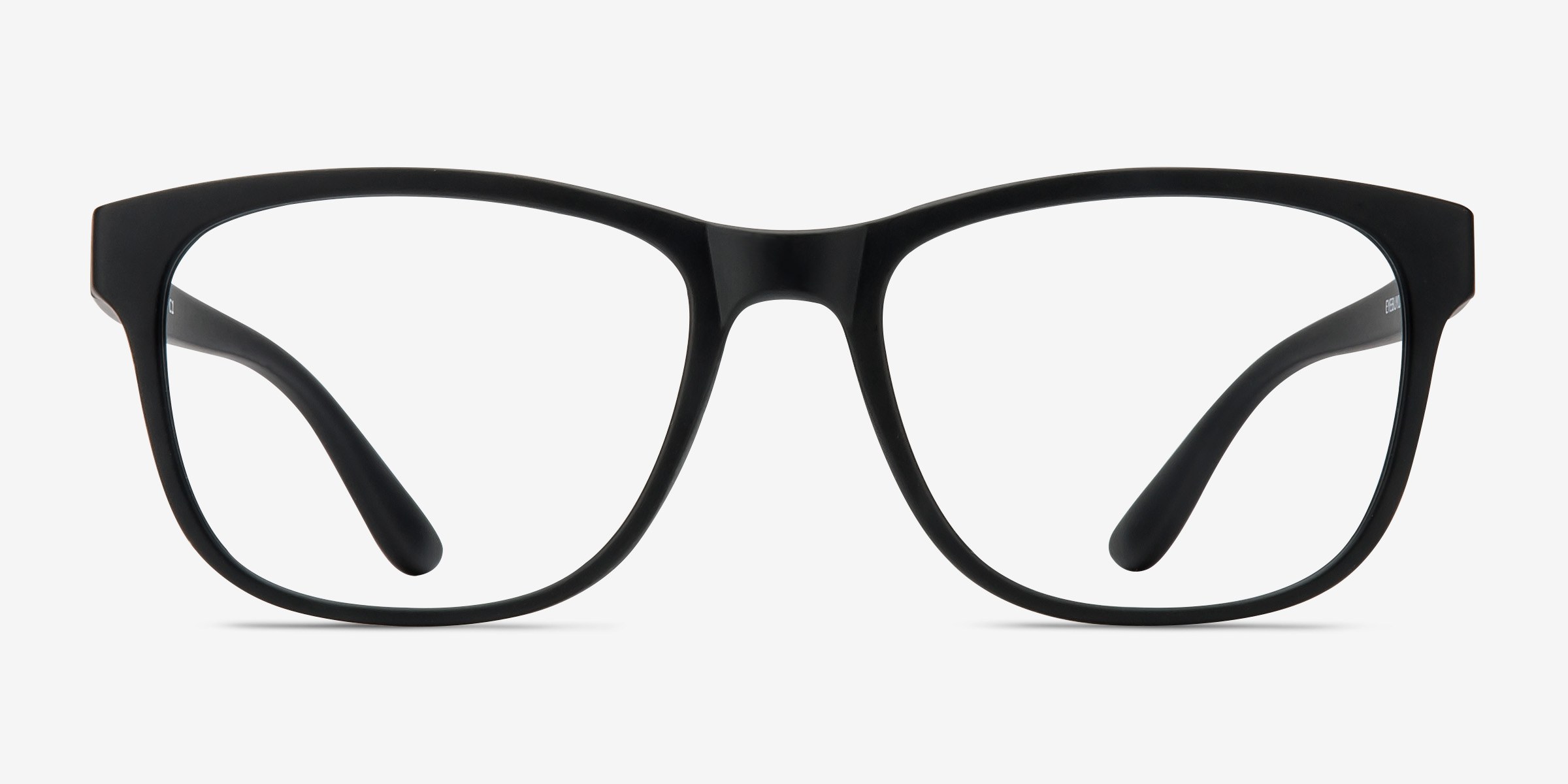 Milo Square Matte Black Full Rim Eyeglasses Eyebuydirect Canada