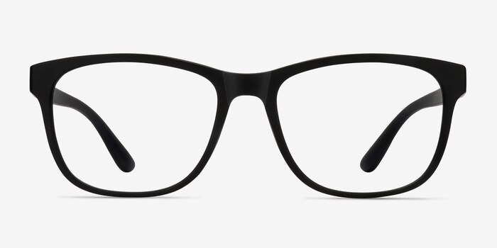 Milo Matte Black Plastic Eyeglass Frames from EyeBuyDirect