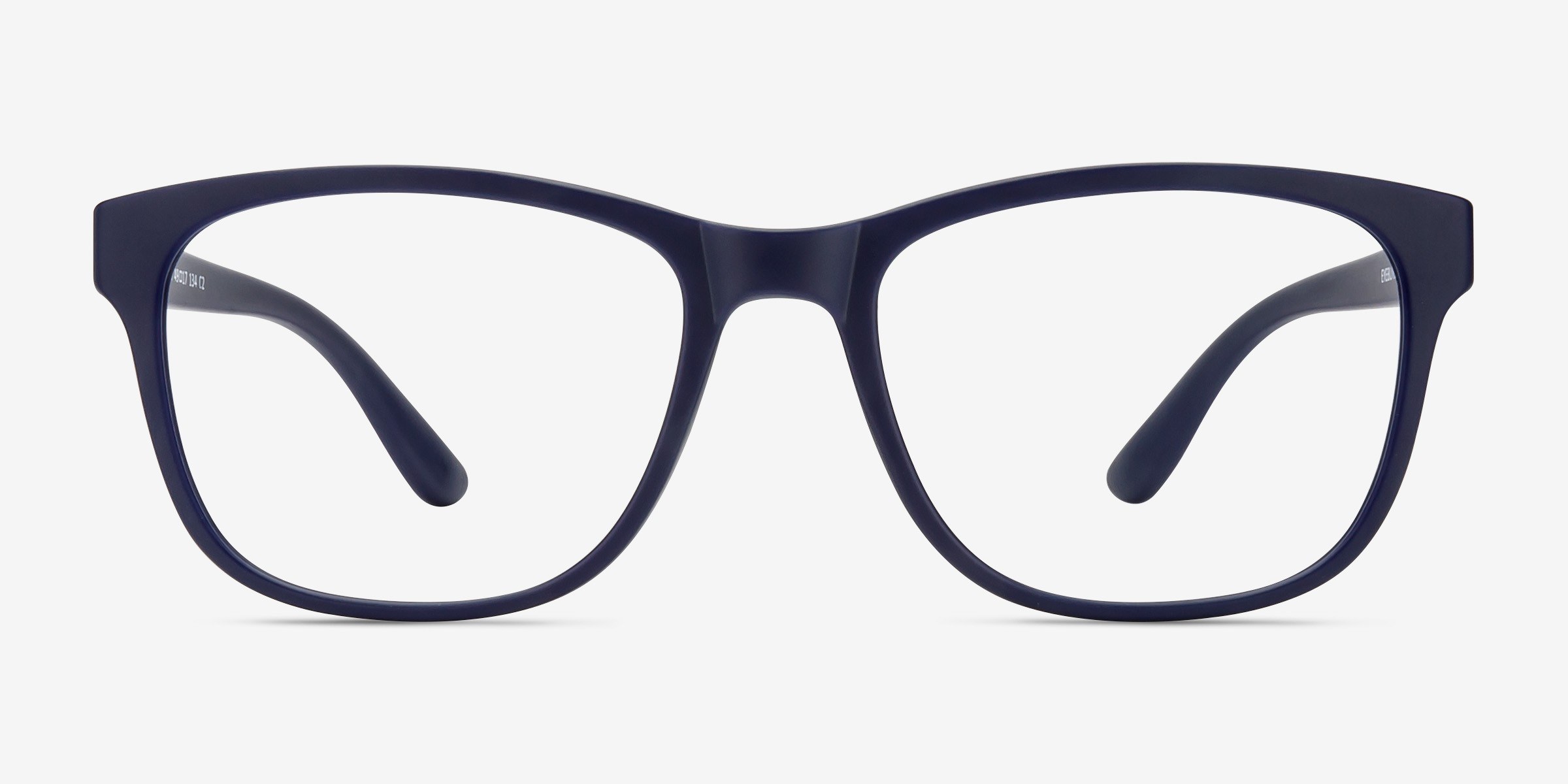 Milo Square Matte Navy Full Rim Eyeglasses Eyebuydirect