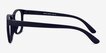 Milo Matte Navy PlasticEyeglass Frames from EyeBuyDirect, Side View