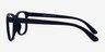 Milo Matte Navy PlasticEyeglass Frames from EyeBuyDirect, Side View