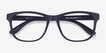 Milo Matte Navy PlasticEyeglass Frames from EyeBuyDirect, Closed View