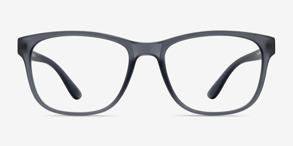 Milo Matte Gray Plastique Montures de lunettes de vue