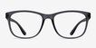 Milo Matte Gray PlasticEyeglass Frames from EyeBuyDirect, Front View