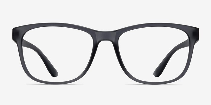 Milo Matte Gray Plastic Eyeglass Frames from EyeBuyDirect