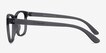 Milo Matte Gray PlasticEyeglass Frames from EyeBuyDirect, Side View